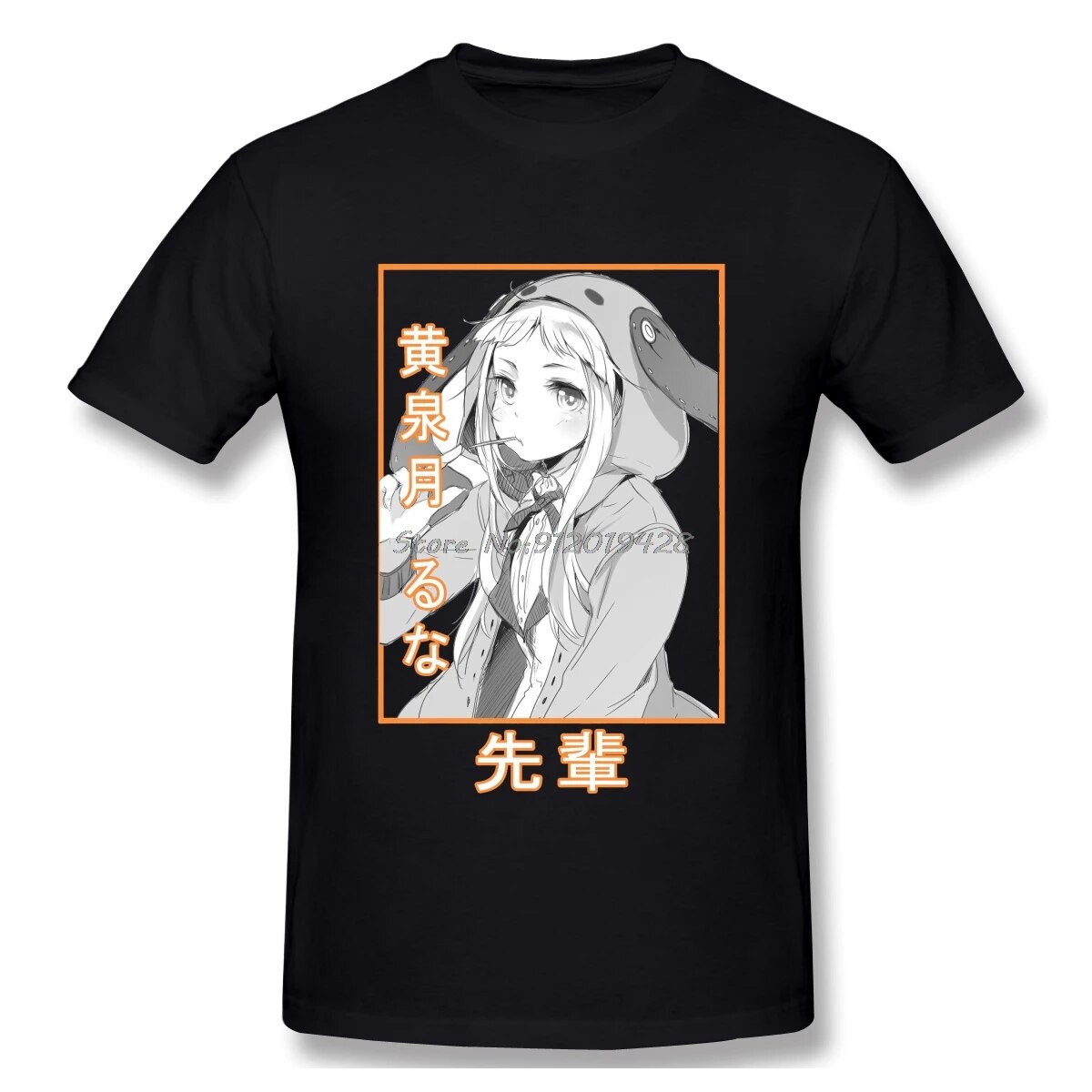  ڲ Runa Yomozuki Classic Anime T-  ְ ݼҸ ư Ƽ Streetwear ϶ Ƽ